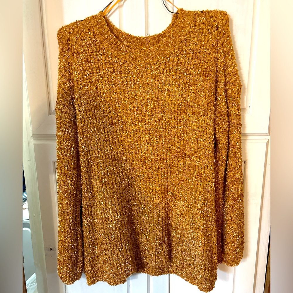 Yellow sweater